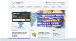 Desktop Screenshot of progettosociale.it
